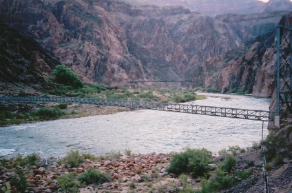 BRIGHT ANGEL SUSPENSION BRIDGE