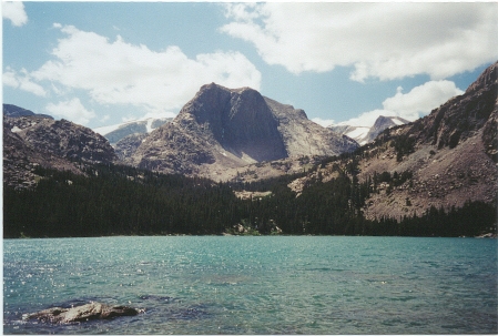 BOMBER LAKE AND SPIDER PEAK